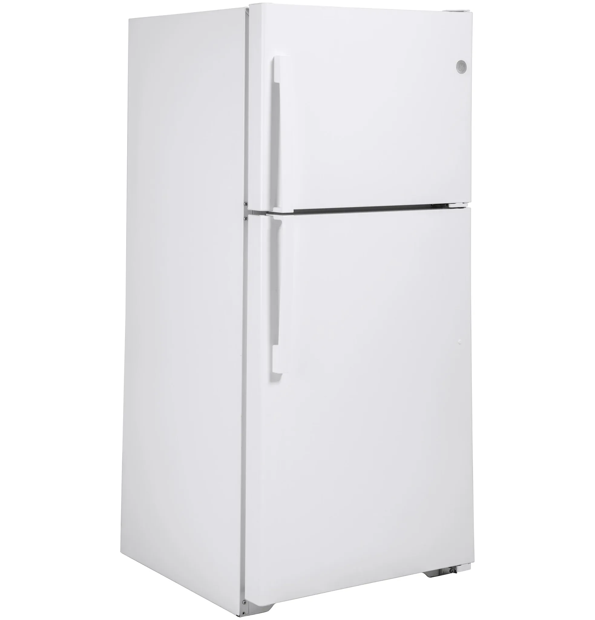 Ge 19 Series White Top Freezer Refrigerator
