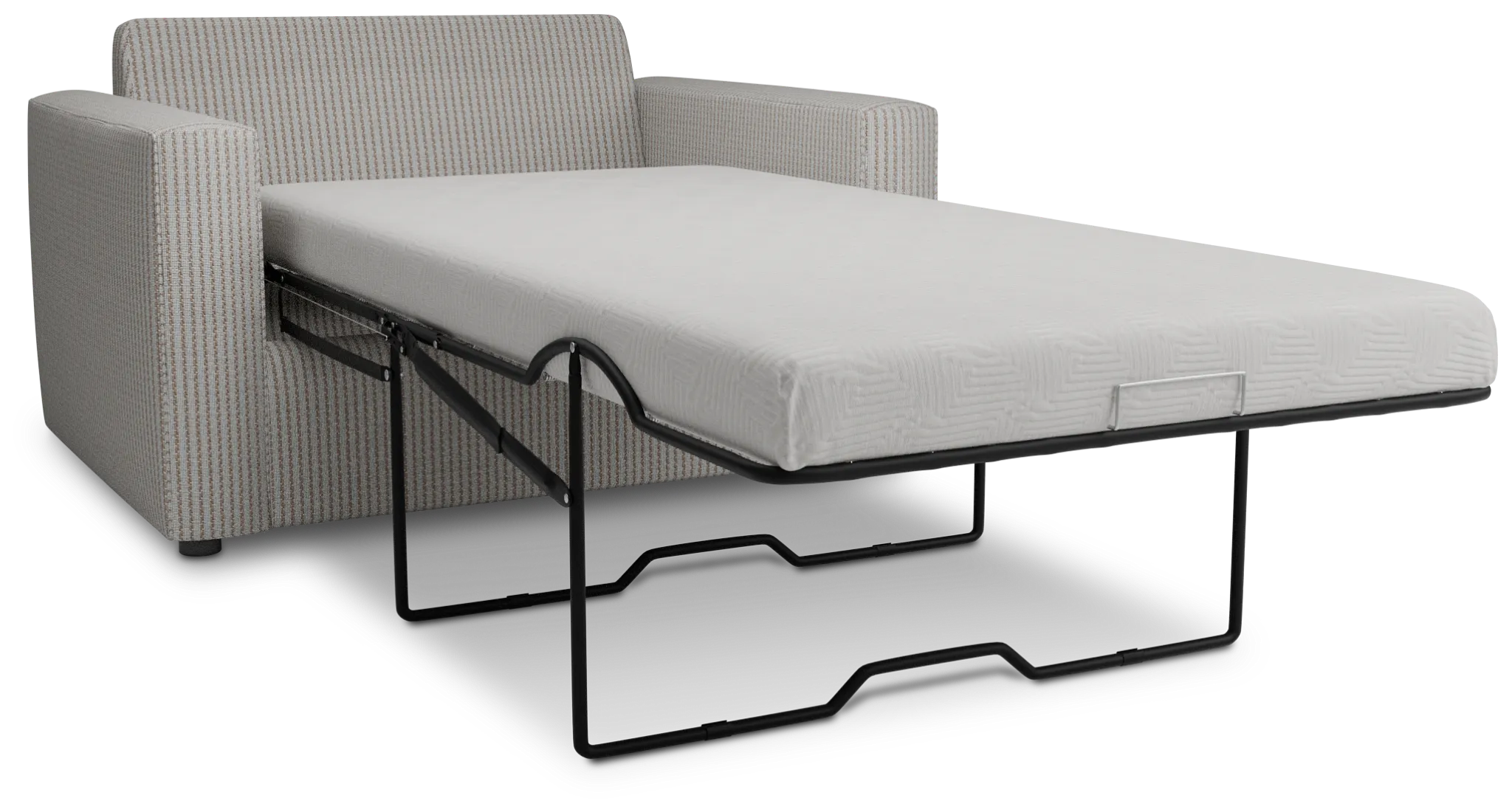 Siesta Lucy Light Beige Fabric Memory Foam Sleeper