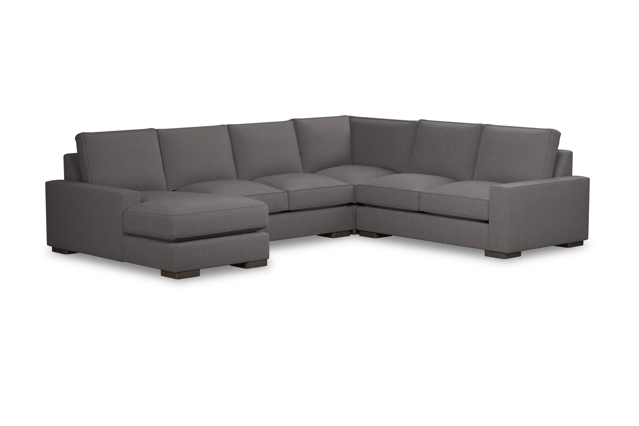 Edgewater Peyton Gray Medium Left Chaise Sectional Edgewater Peyton Gray Medium Left Chaise Sectional