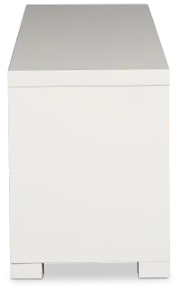 Doral White 85" Tv Stand