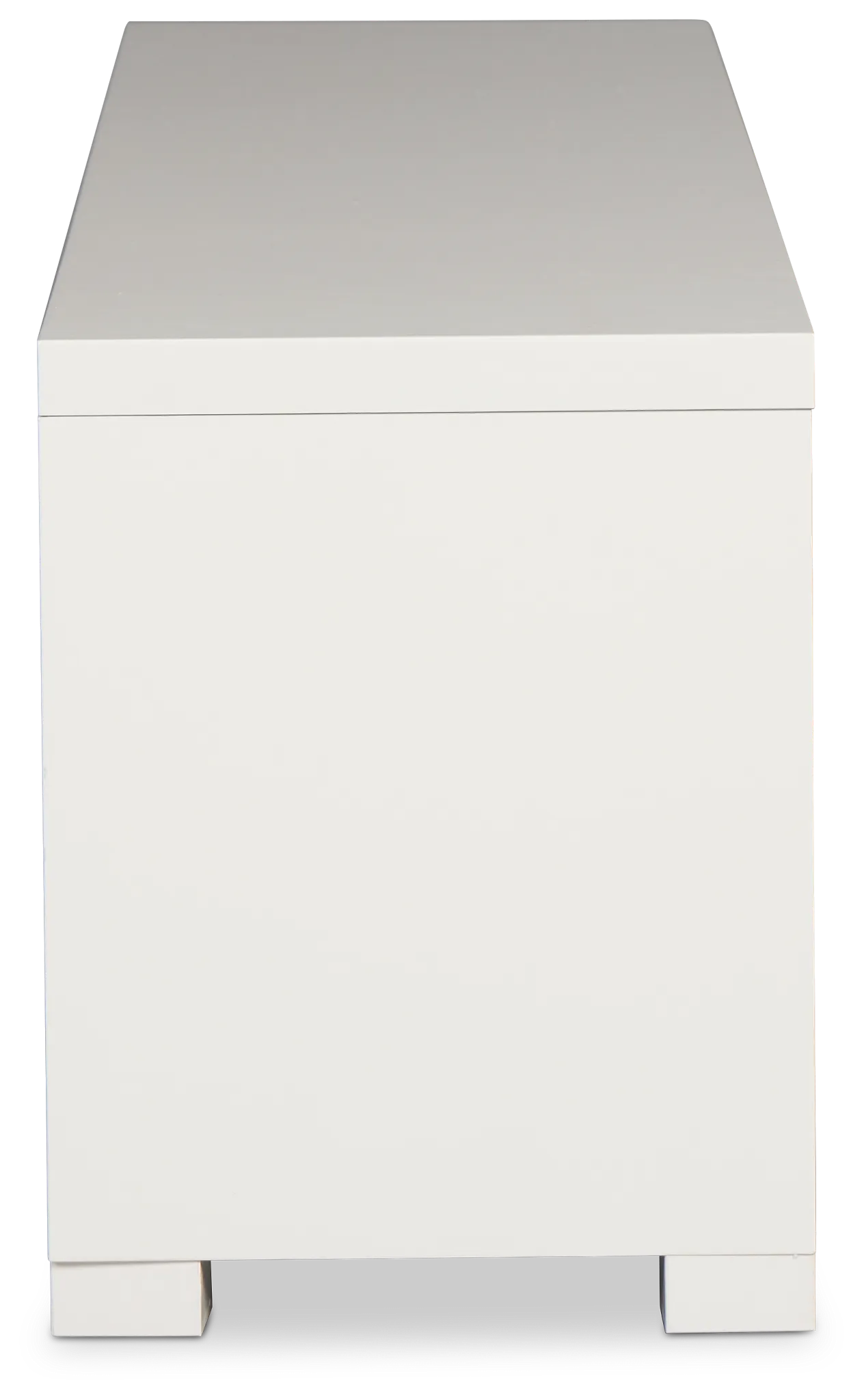 Doral White 85" Tv Stand