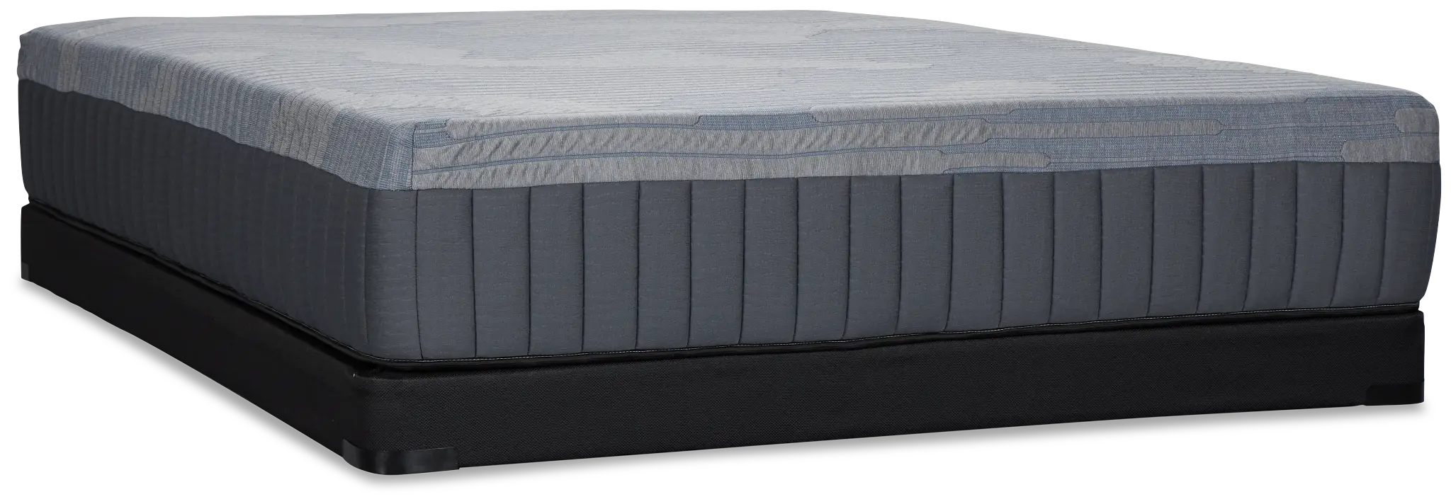 Kevin Charles By Sealy Hybrid Plush Low-profile Mattress Set Kevin Charles By Sealy Hybrid Plush Low-profile Mattress Set