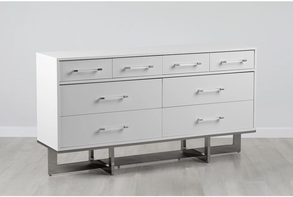 Cortina White Dresser Bedroom Dressers City Furniture