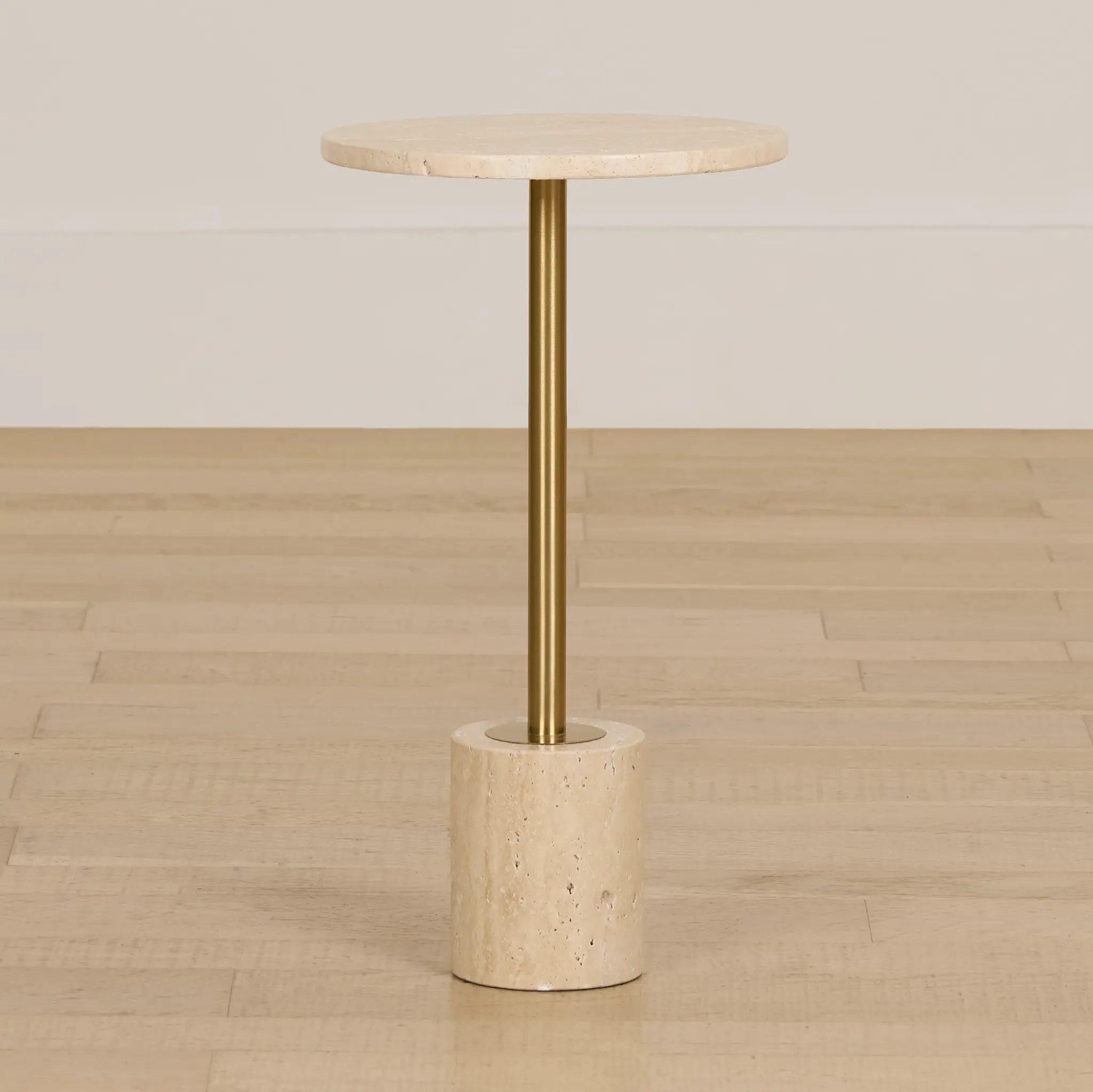 Vaihere Ivory Stone Accent Table Vaihere Ivory Stone Accent Table