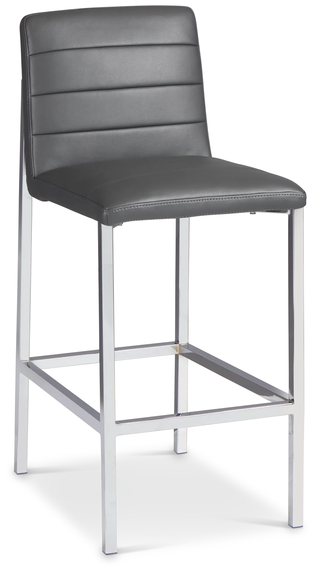 Amalfi Gray 30" Upholstered Barstool