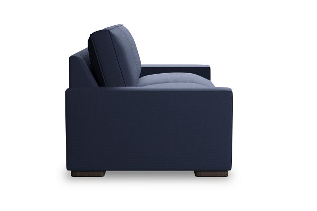 Edgewater Peyton Dark Blue 84" Sofa W/ 2 Cushions (2)