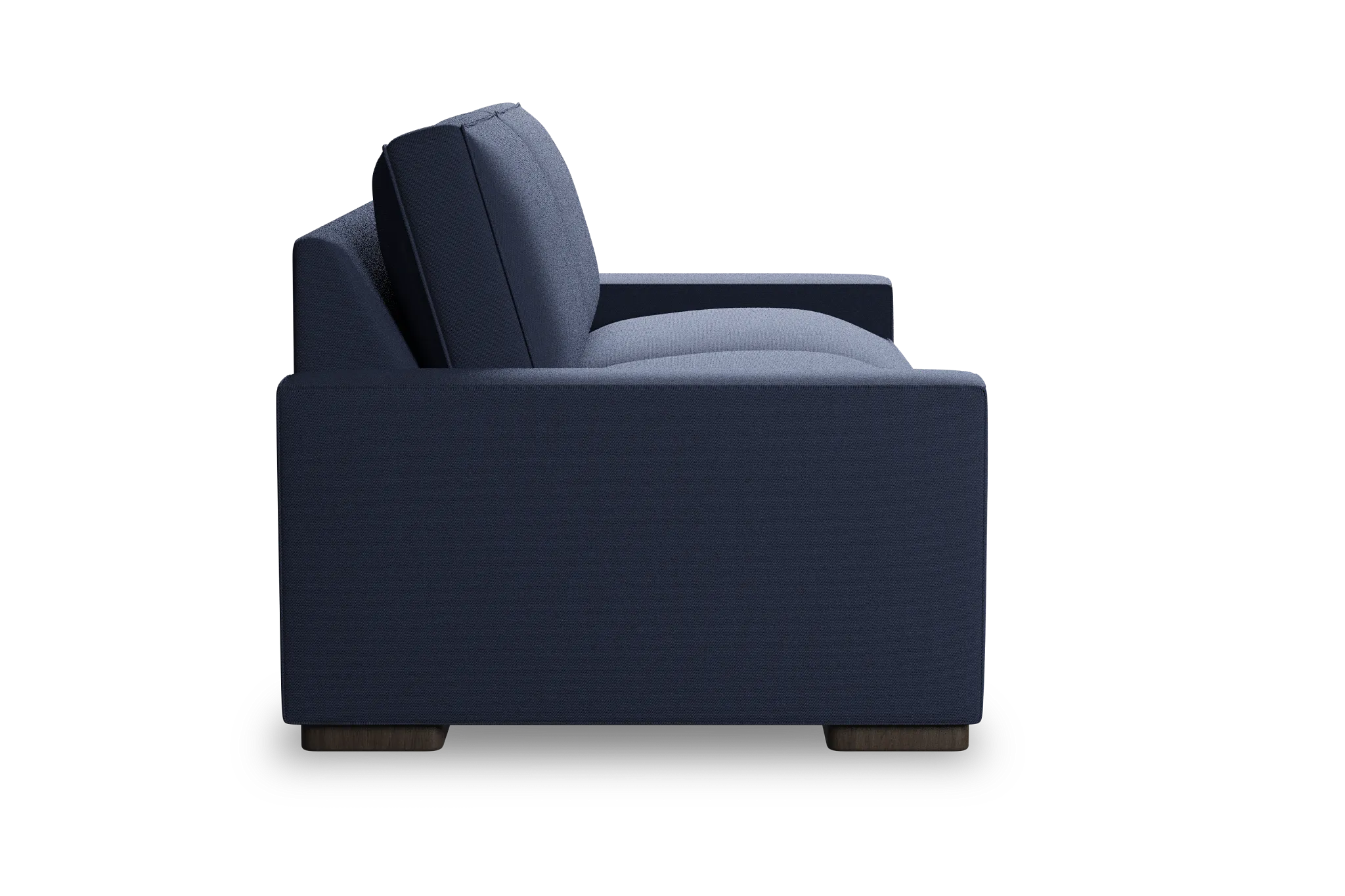 Edgewater Peyton Dark Blue 84" Sofa W/ 2 Cushions