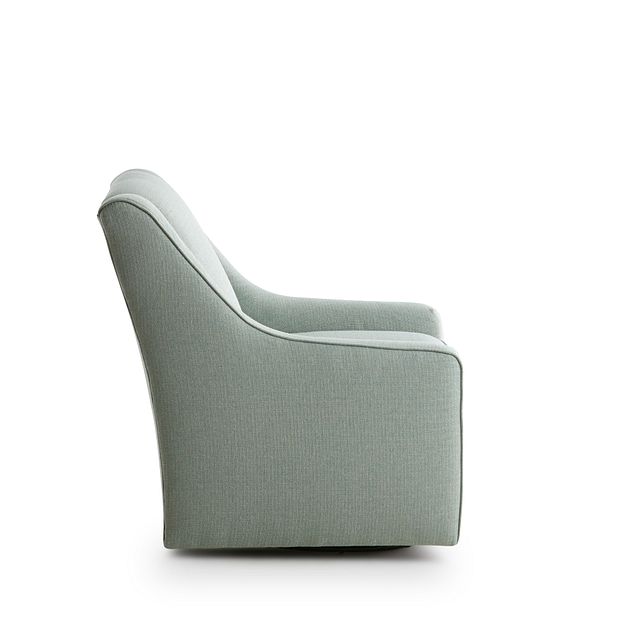 Austin Green Fabric Swivel Rocker Glider