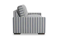 Edgewater Sea Lane Dark Blue 84" Sofa W/ 3 Cushions