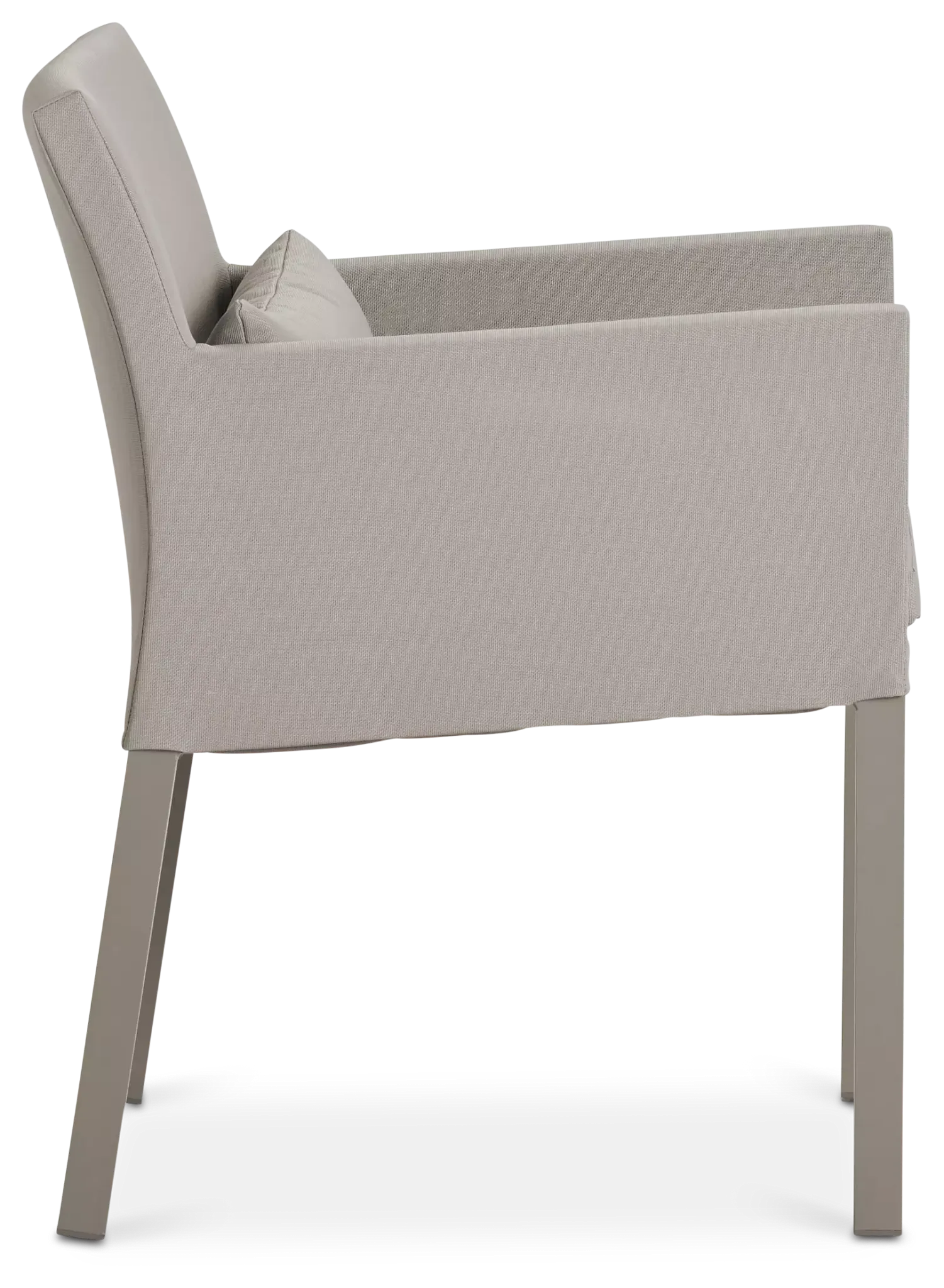 Lisbon Khaki Cushioned Chair