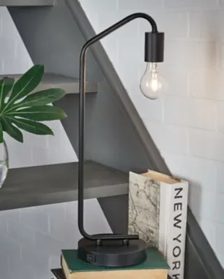 Covybend Black Metal Desk Lamp