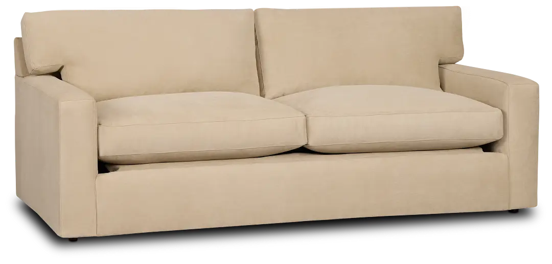 Hudson Beige Fabric Innerspring Sleeper Hudson Beige Fabric Innerspring Sleeper