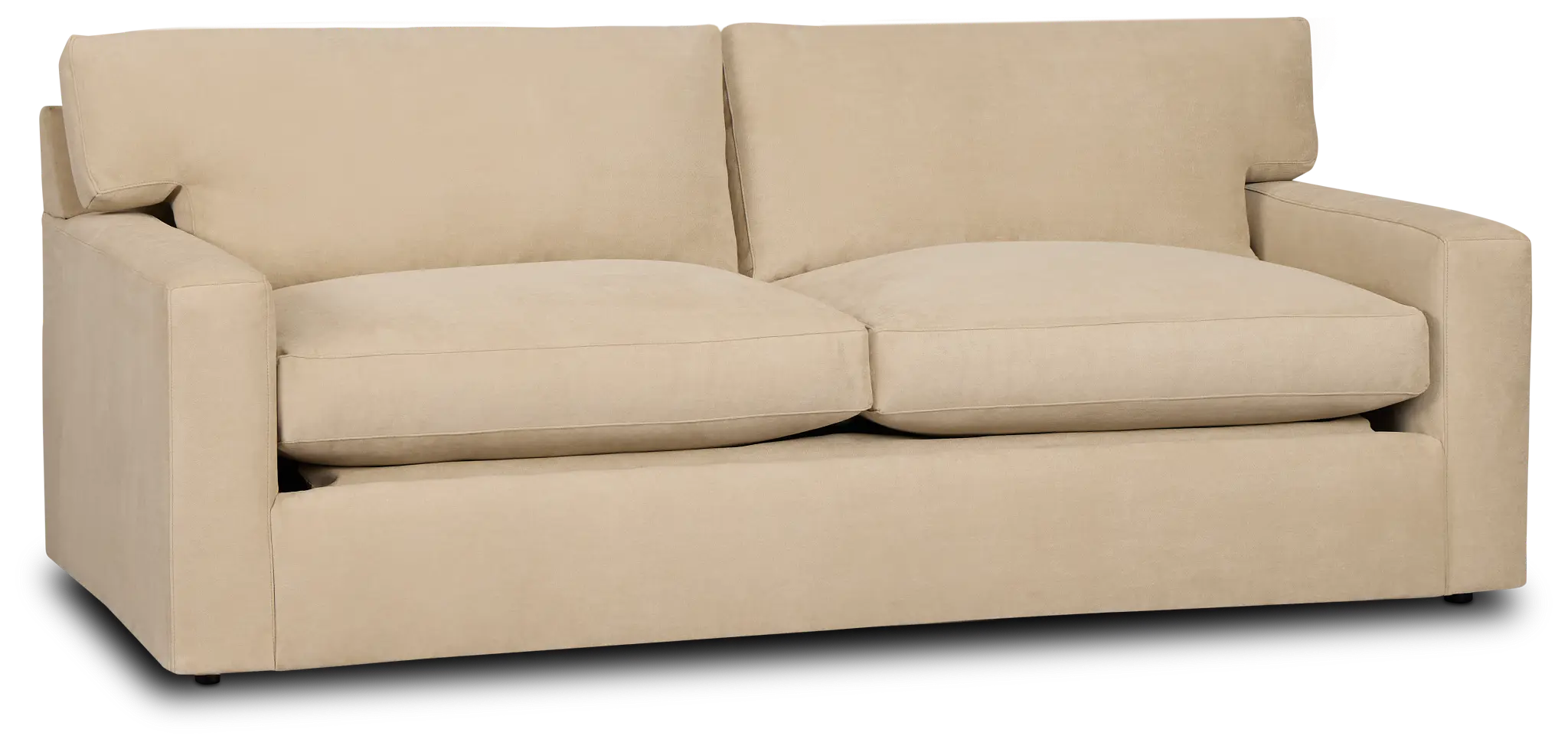 Hudson Beige Fabric Innerspring Sleeper Hudson Beige Fabric Innerspring Sleeper