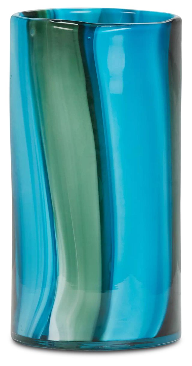 Landry Blue Small Vase (1)