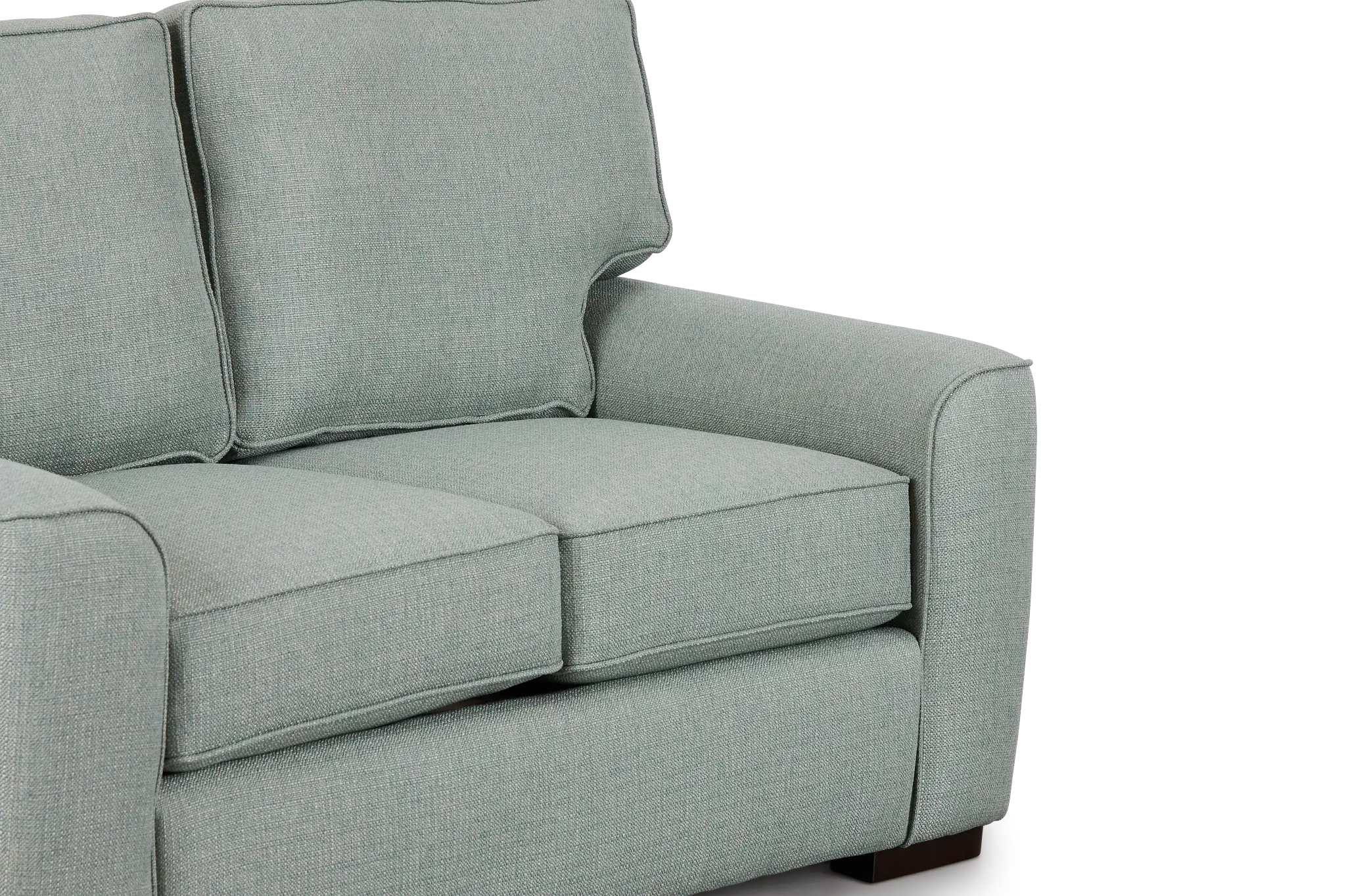Austin Green Fabric Loveseat Austin Green Fabric Loveseat