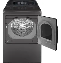 Ge Profile 70 Series Gray Front Load Electric Dryer