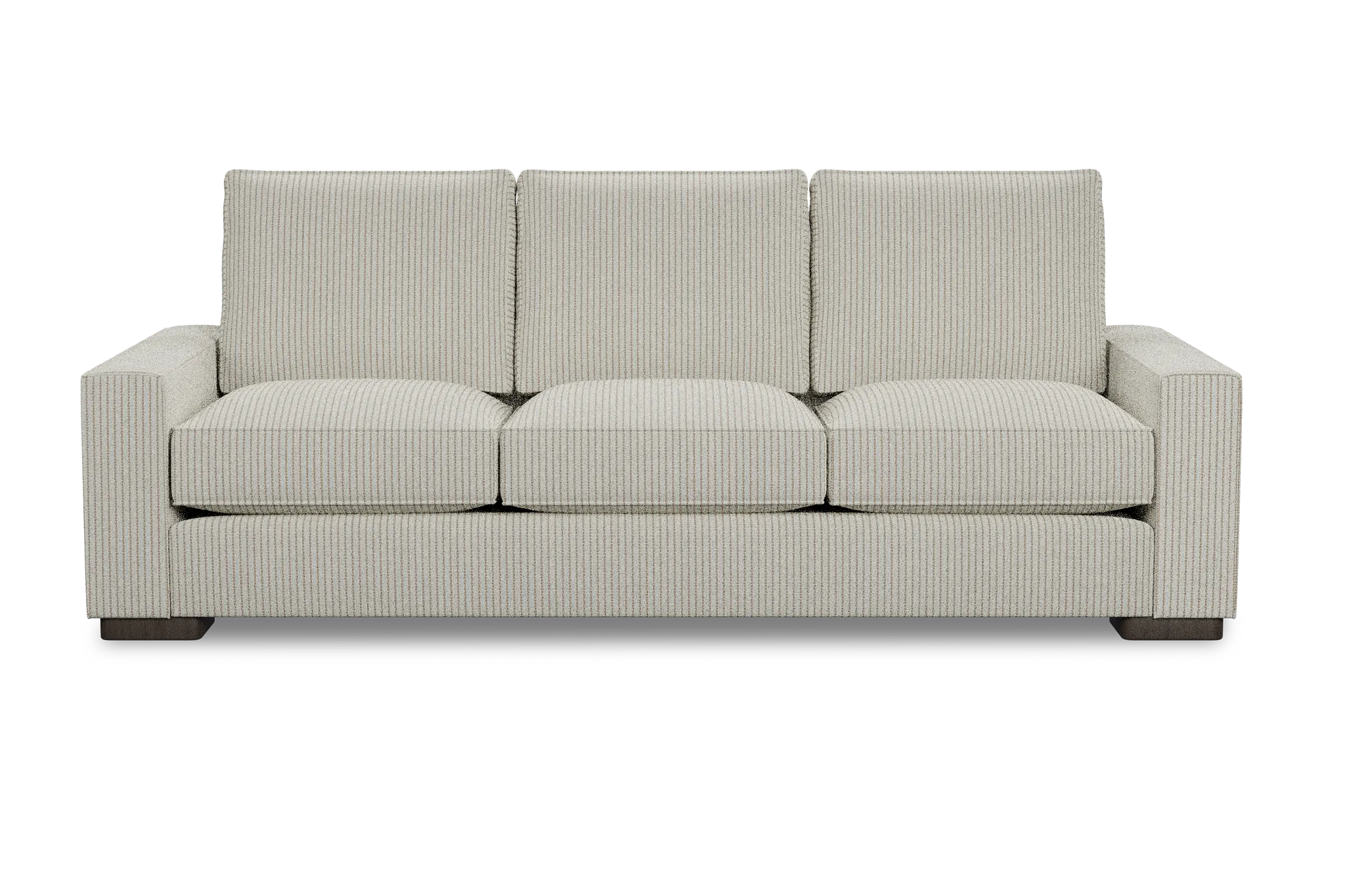 Edgewater Lucy Light Beige 96" Sofa W/ 3 Cushions