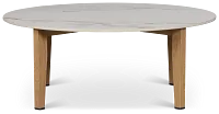 Paros Light Tone Round Coffee Table