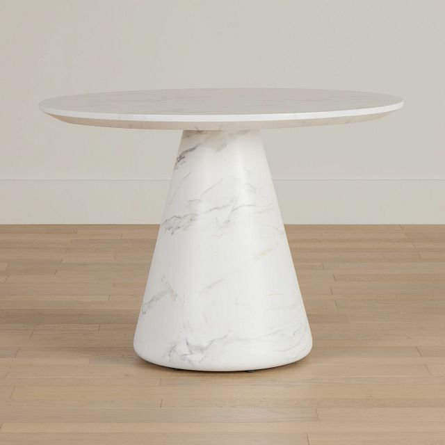 Merrick White Round Table