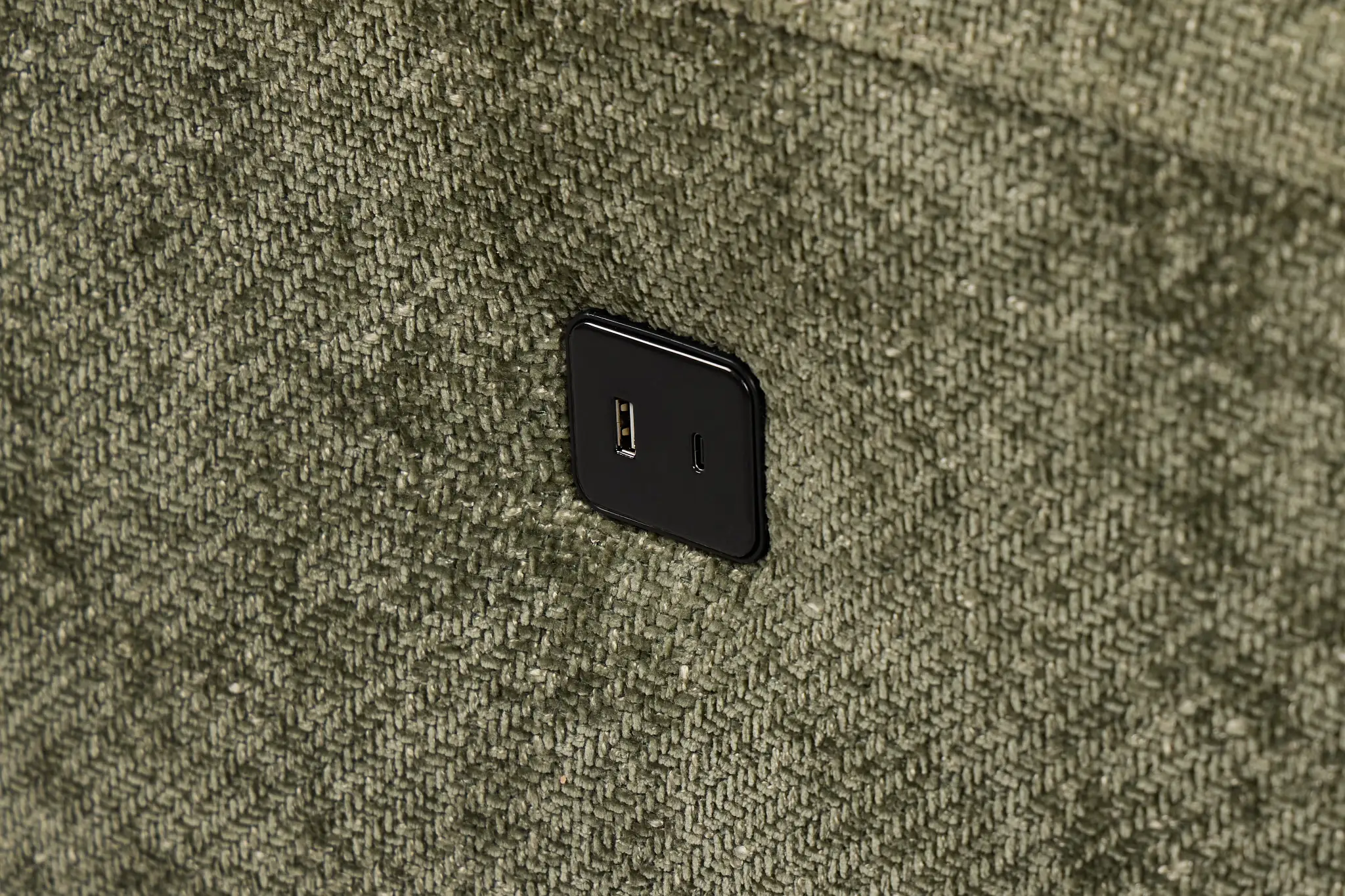 Hendrix Green Fabric Right Dual Power Extension Chaise Sectional Hendrix Green Fabric Right Dual Power Extension Chaise Sectional