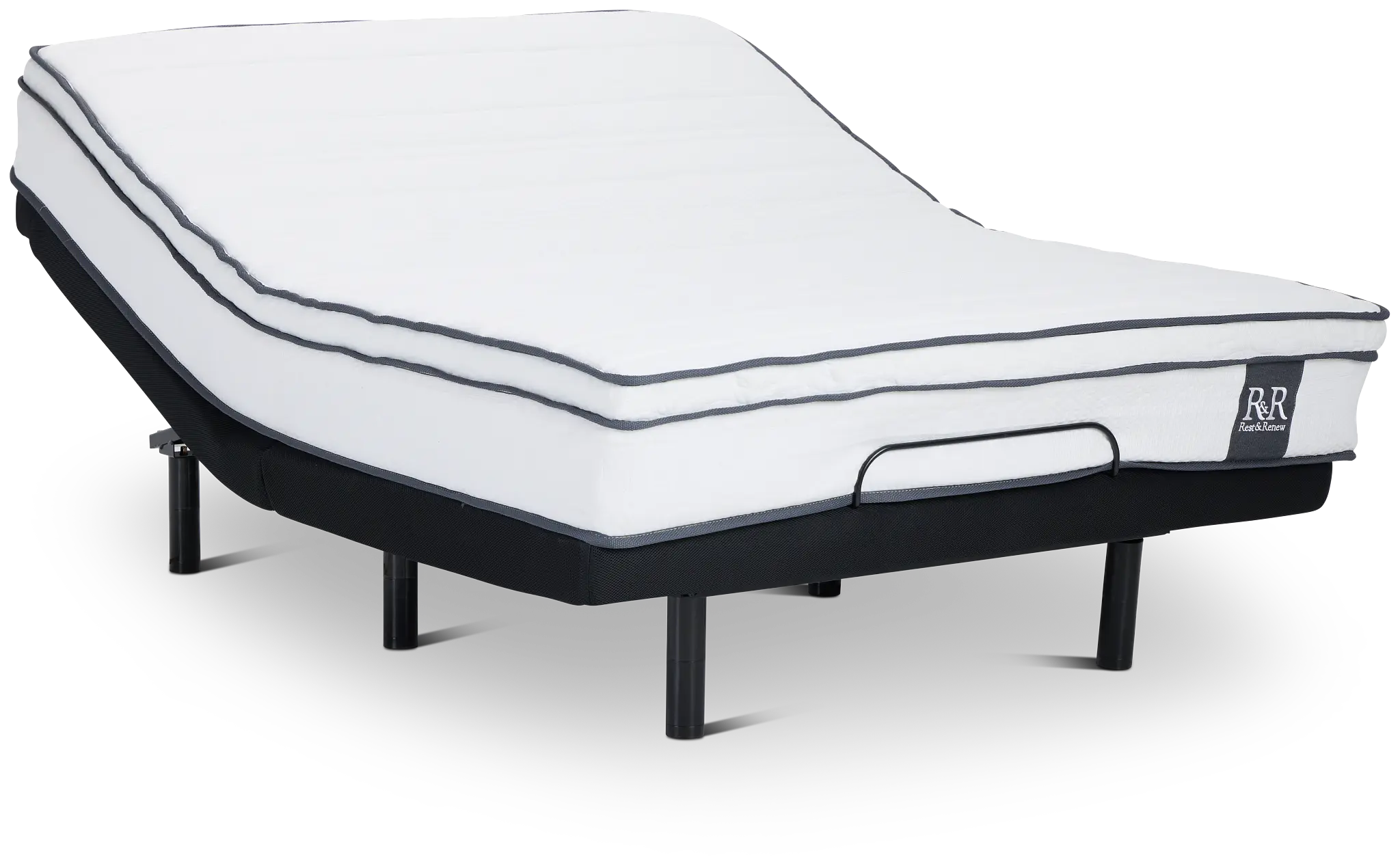 Rest & Renew By Zinus 10" Hybrid Slat Adjustable Mattress Set Rest & Renew By Zinus 10" Hybrid Slat Adjustable Mattress Set