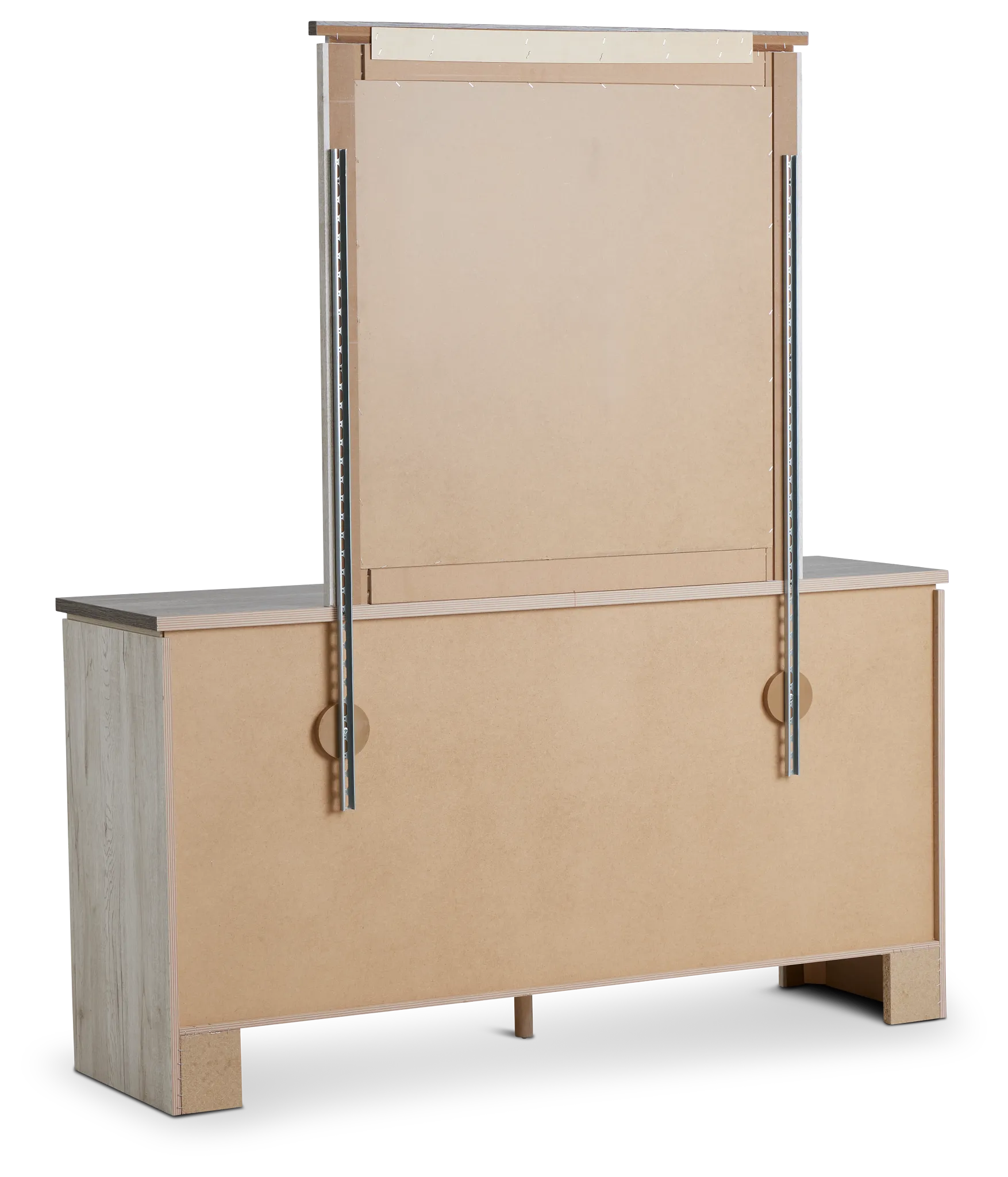 Blueridge Two-tone Dresser & Mirror