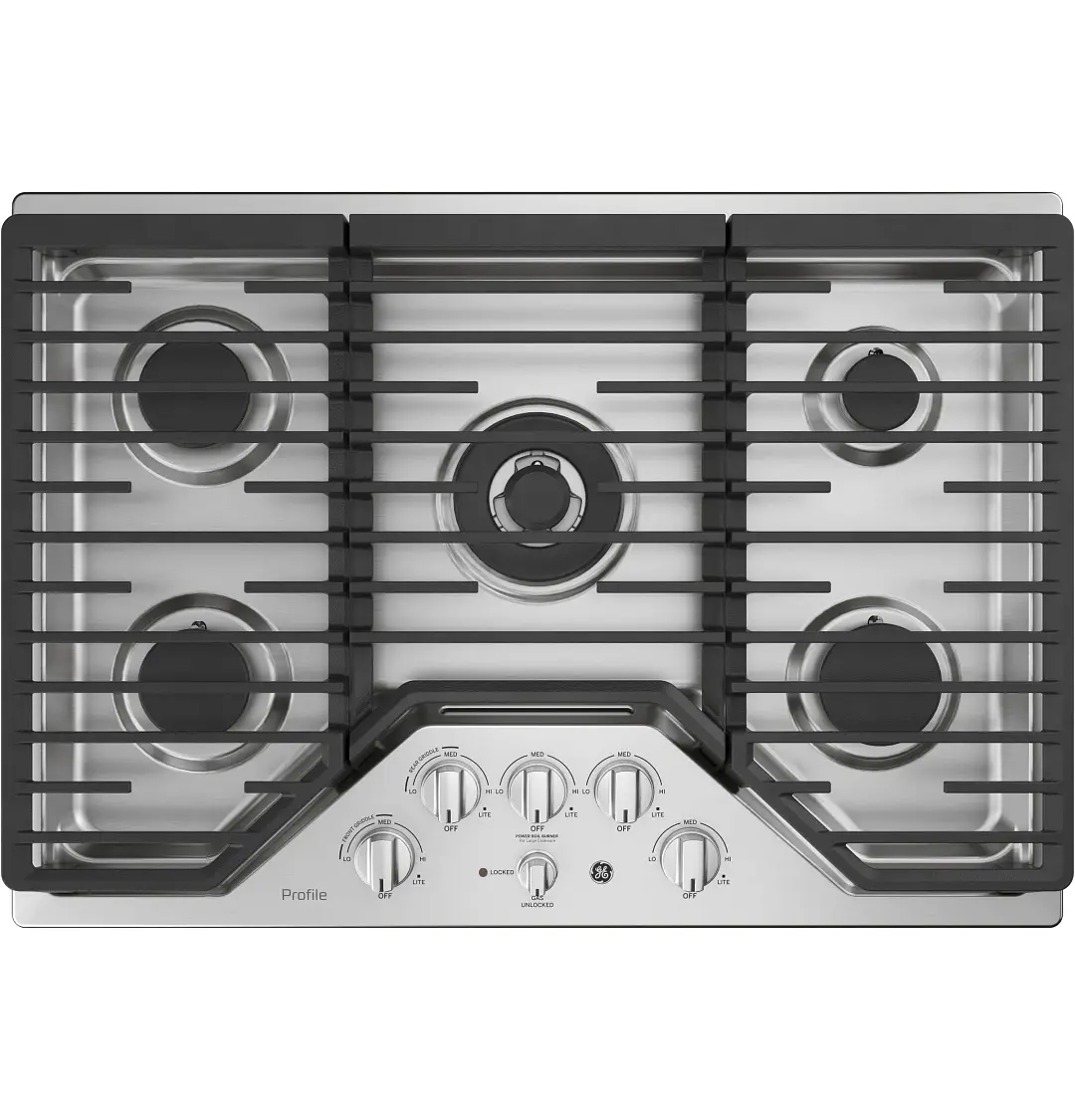 Ge Profile 9030 Series Stainless Steel 30" Gas Cook Top Ge Profile 9030 Series Stainless Steel 30" Gas Cook Top