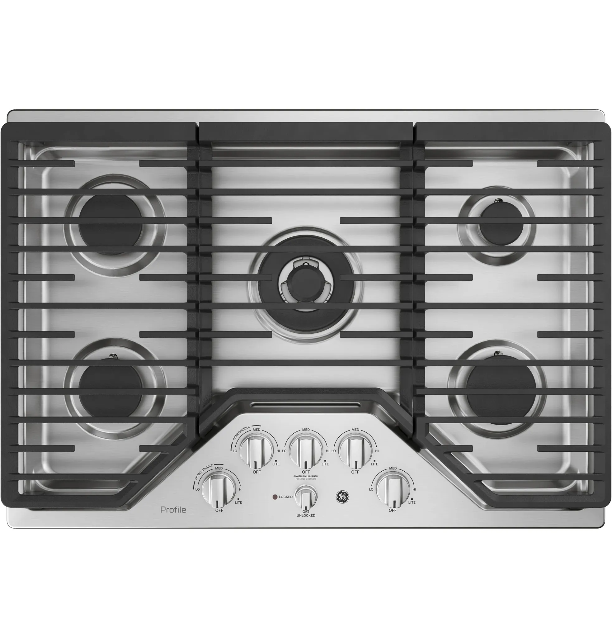 Ge Profile 9030 Series Stainless Steel 30" Gas Cook Top