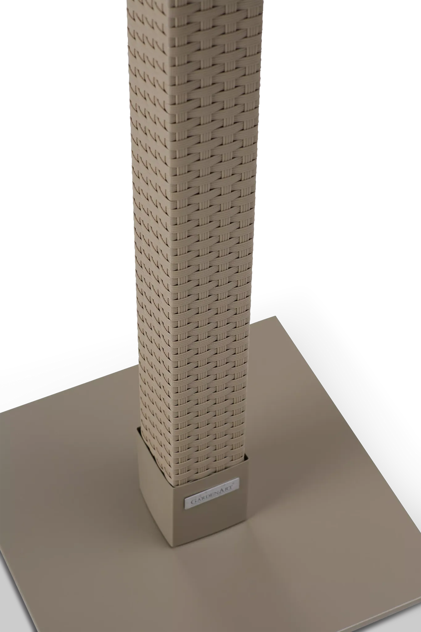 Lisbon Khaki 27" Square Table