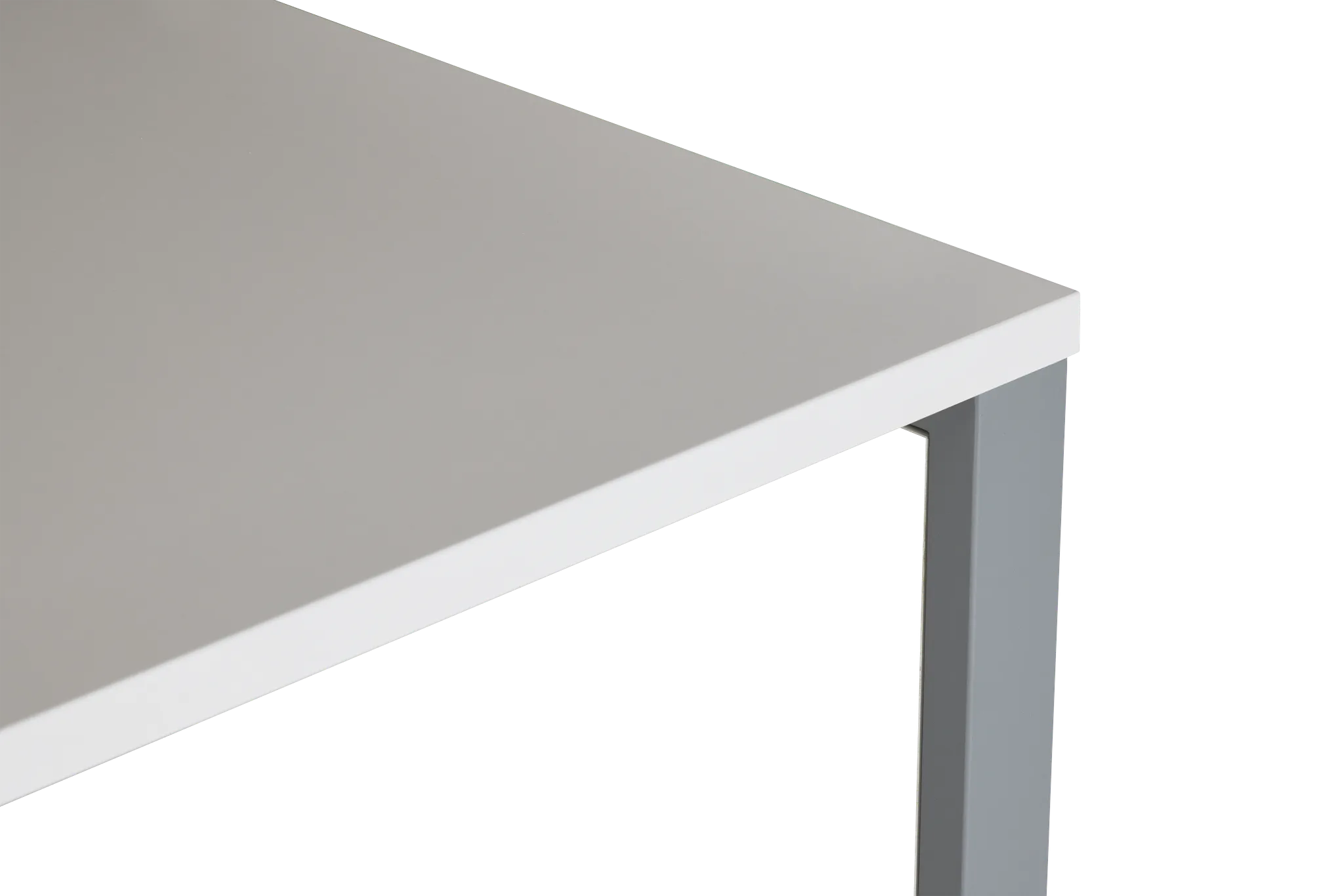 Clark White 32" Return Desk