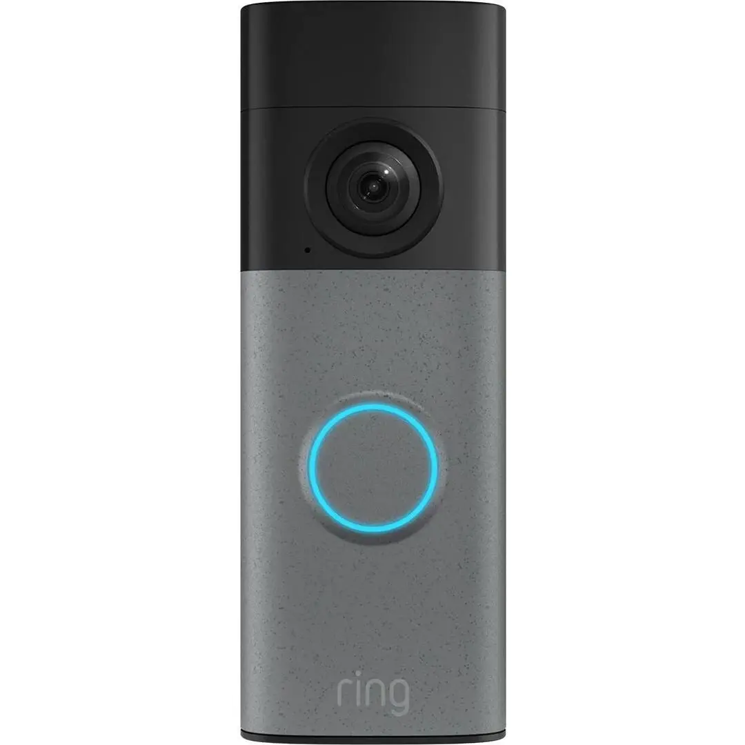 Ring Battery Doorbell 2k Gray Smart Door Bells Ring Battery Doorbell 2k Gray Smart Door Bells