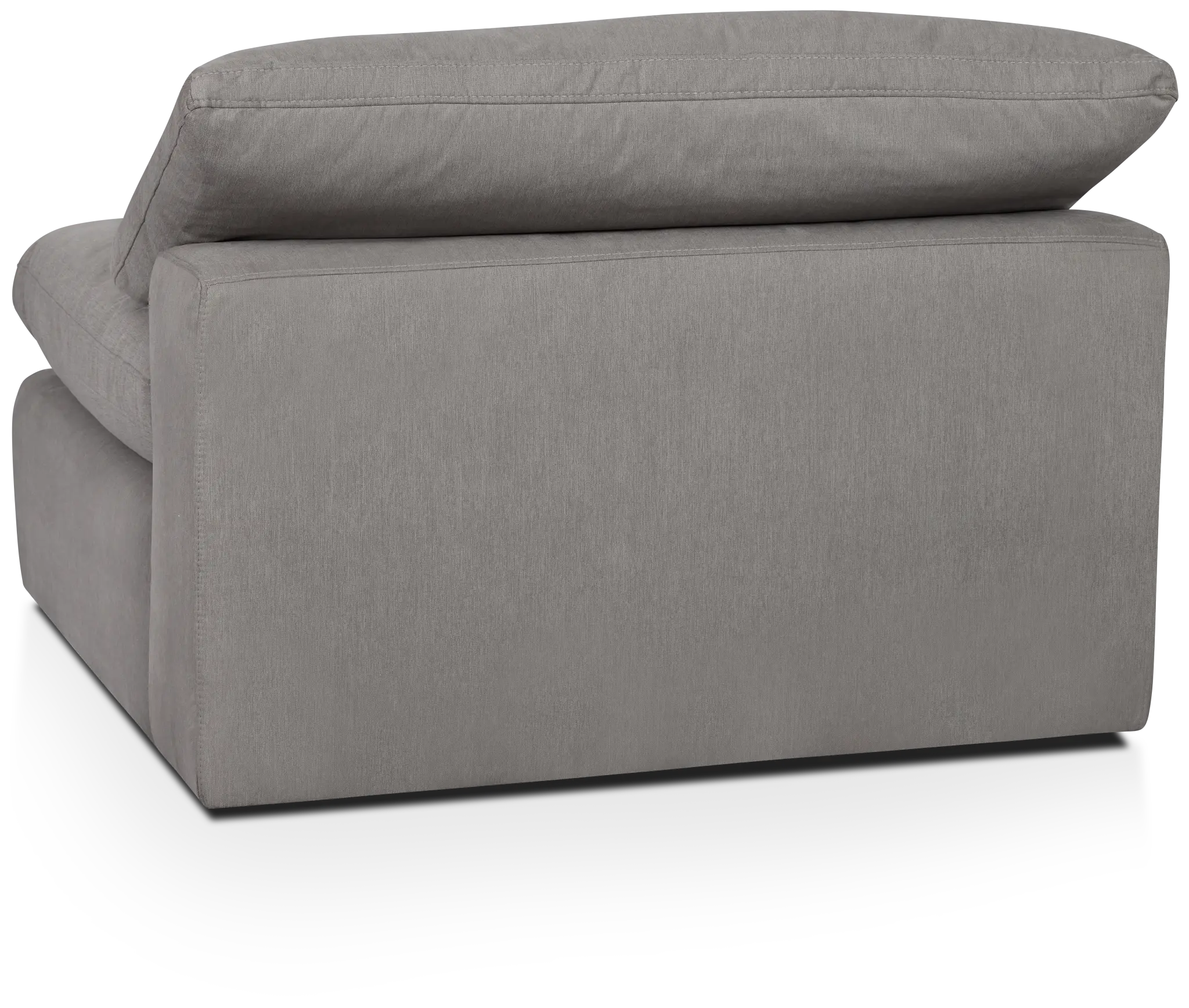 Nixon Light Gray Fabric Armless Chair Nixon Light Gray Fabric Armless Chair