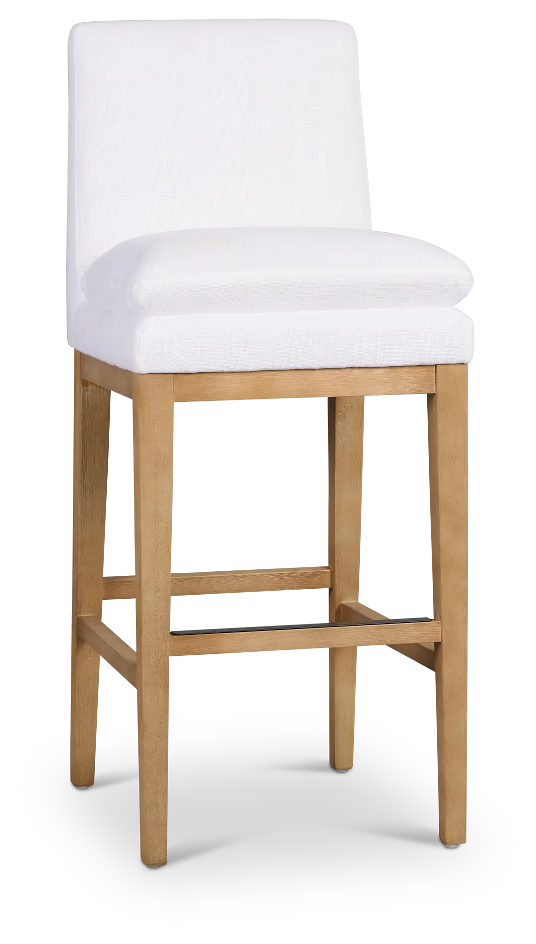 Willow Whitefabric 30" Upholstered Barstool Willow Whitefabric 30" Upholstered Barstool