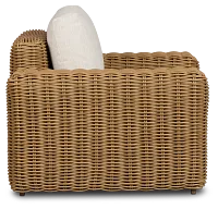 Mallorca Brown Chair With Light Beige Cushions