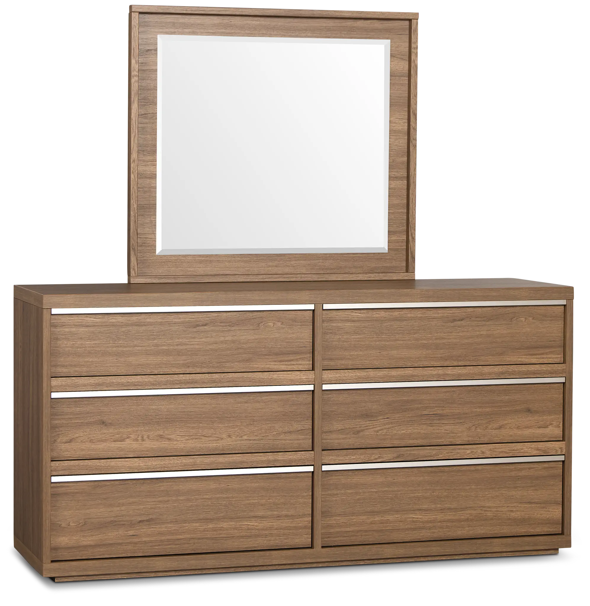 Capraia Dark Tone Dresser & Mirror Capraia Dark Tone Dresser & Mirror