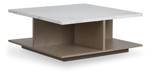 Whitley Marble Square Coffee Table