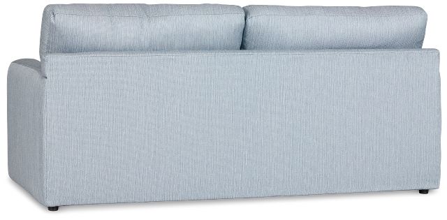 Rhodes Light Blue Fabric Sofa