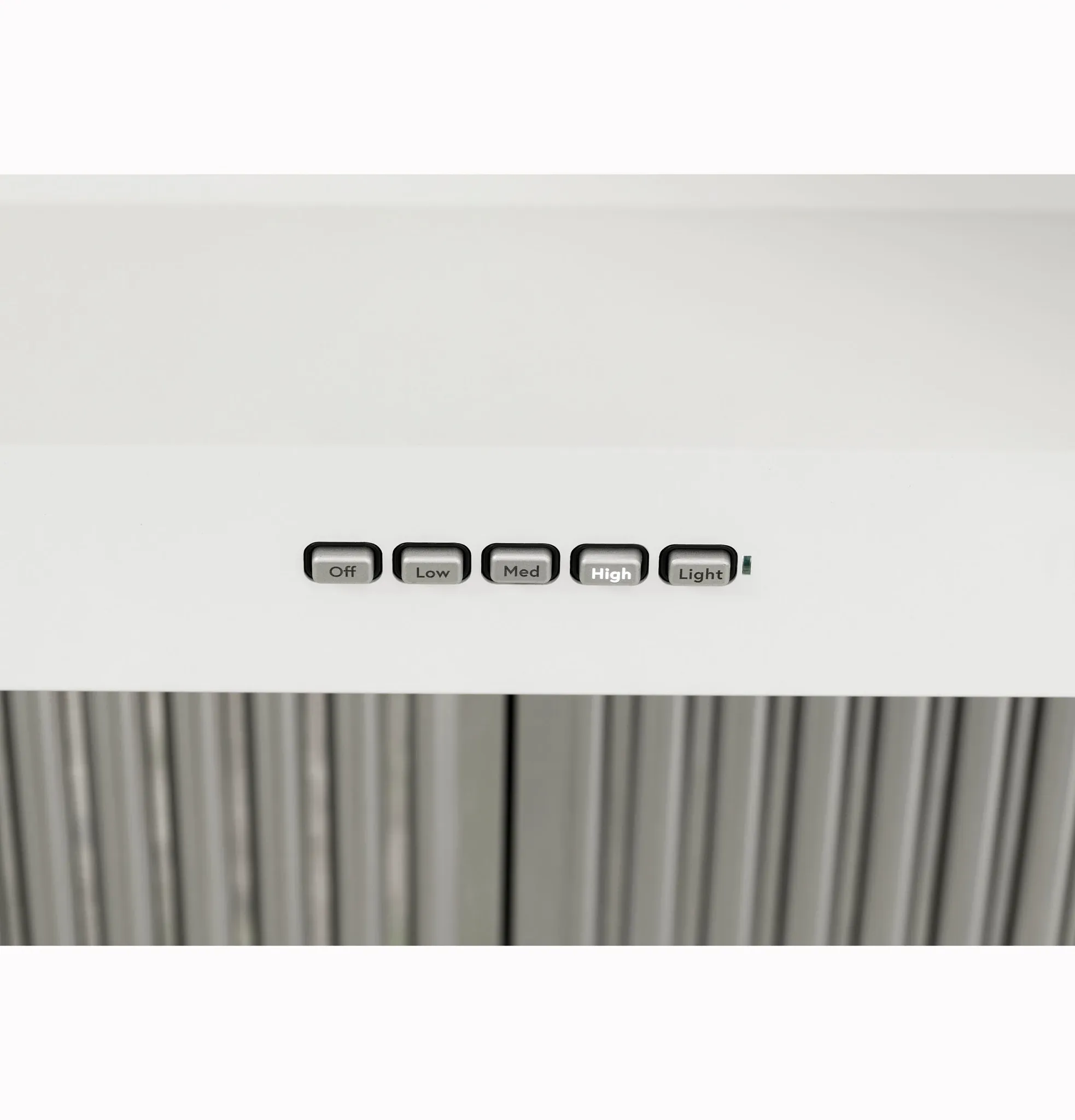 Cafe 93644 Series White 36" Commercial Style Wall Hood