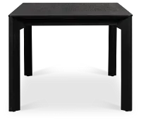 Santorini Black 79" Rectangular Table