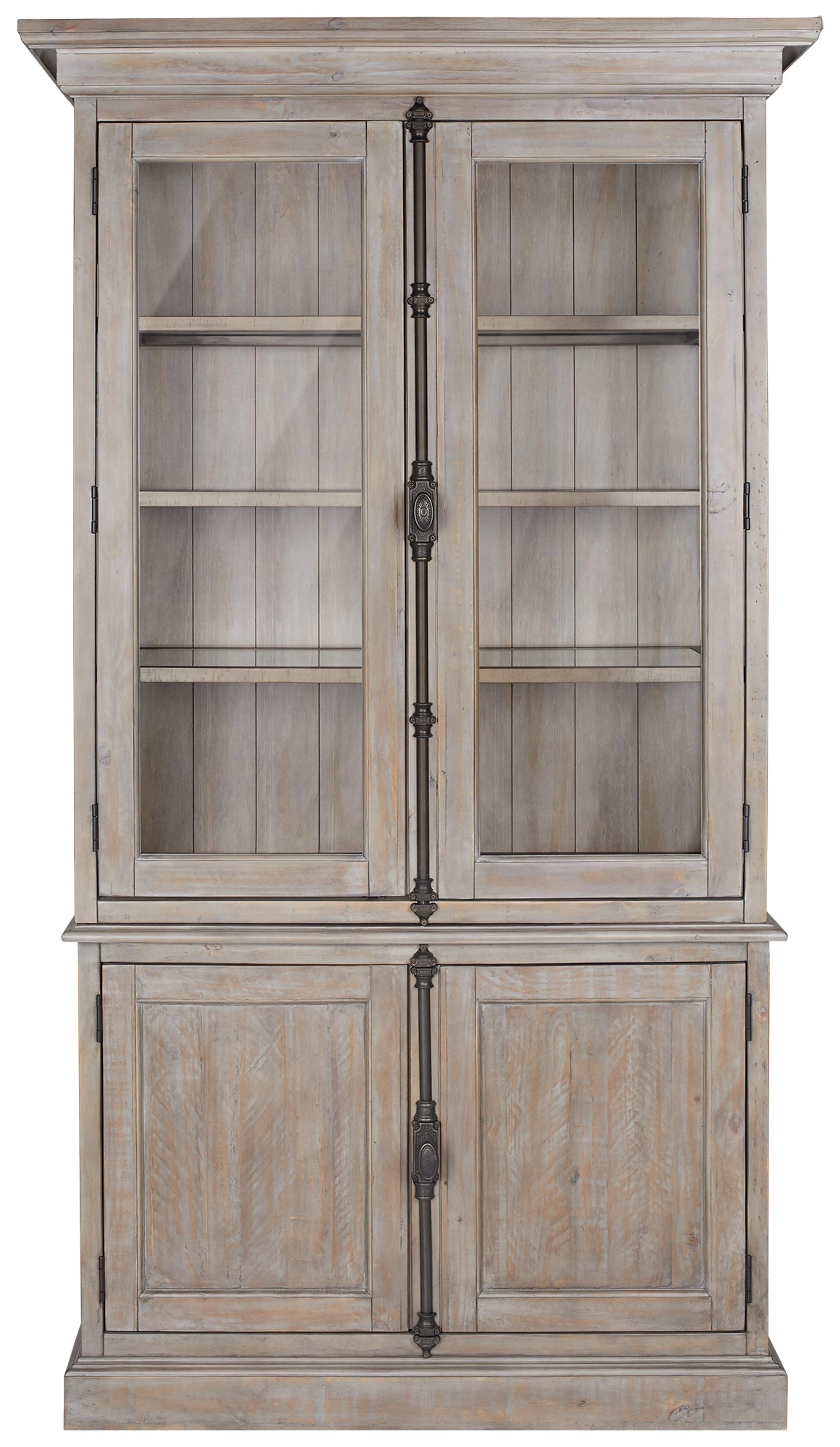 Sonoma Light Tone China Cabinet Sonoma Light Tone China Cabinet