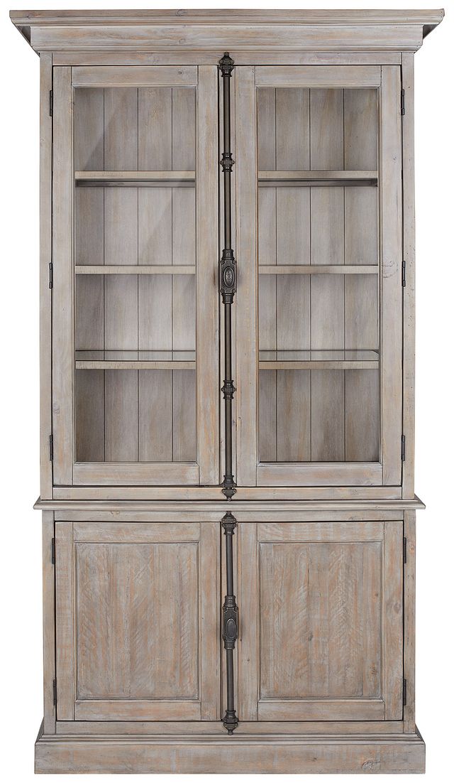 Sonoma Light Tone China Cabinet