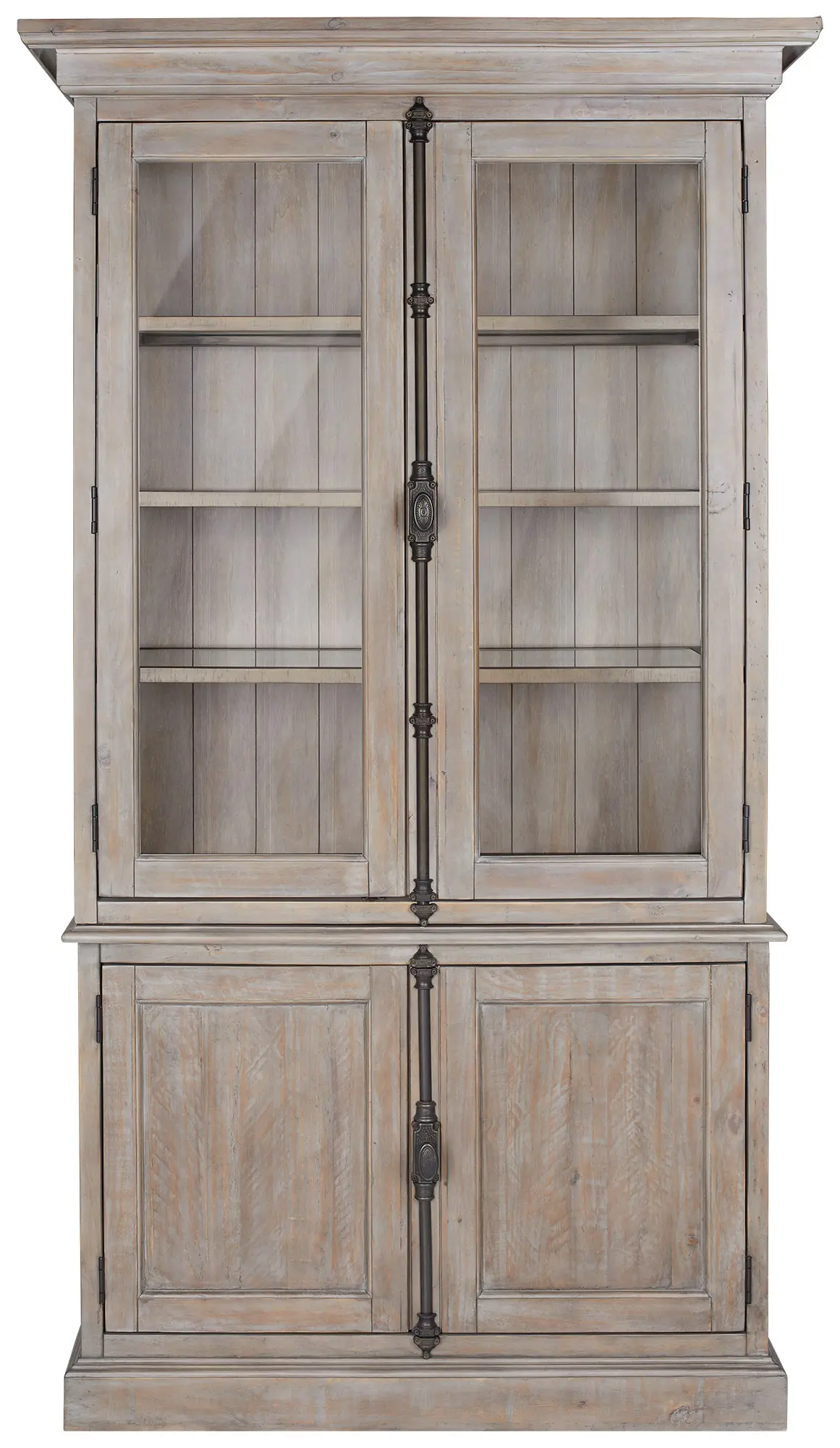 Sonoma Light Tone China Cabinet Sonoma Light Tone China Cabinet