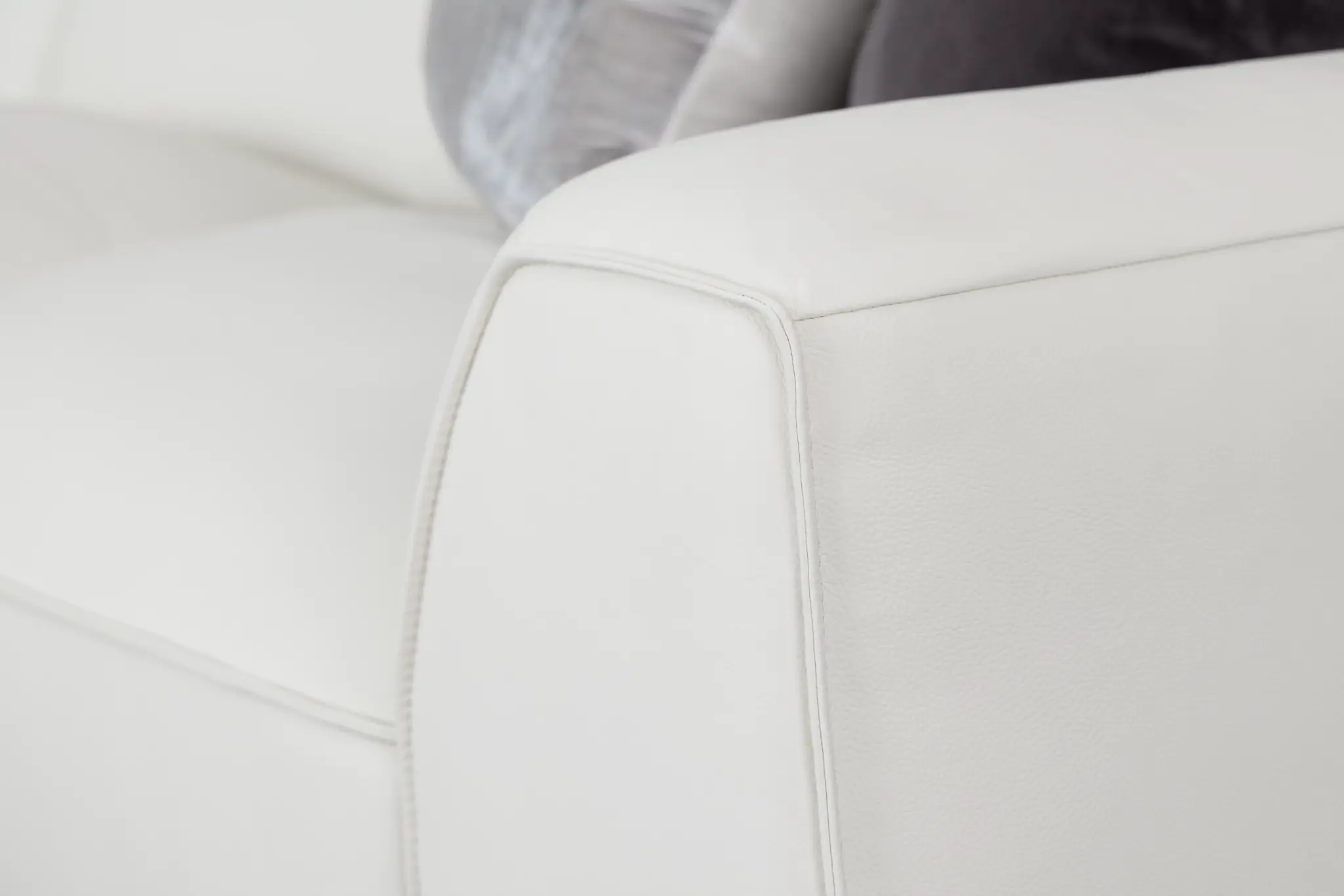 Blanca White Leather 5-piece Modular Sectional Blanca White Leather 5-piece Modular Sectional