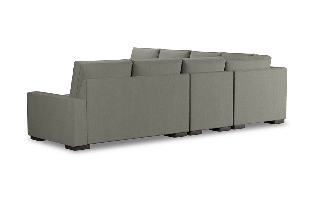 Edgewater Delray Pewter Large Two-arm Sectional