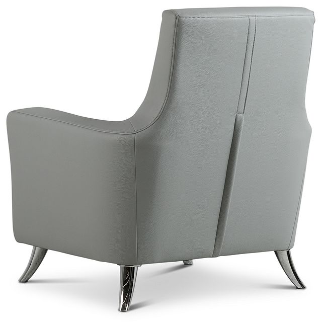 Zane Dark Gray Micro Accent Chair