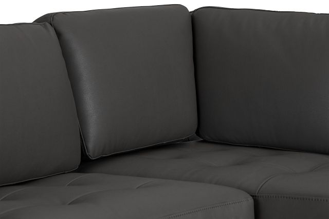 Camden Dark Gray Micro Right Chaise Sectional With Removable Headrest (6)