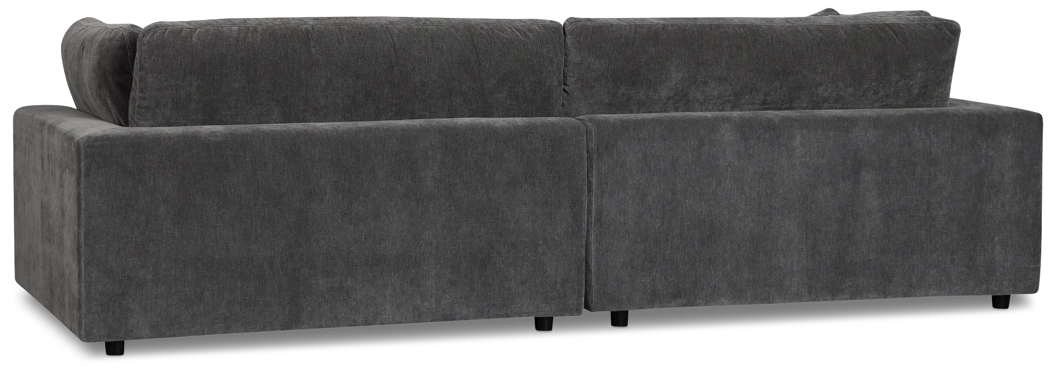 Lounge Dark Gray Fabric Chaise Sectional Lounge Dark Gray Fabric Chaise Sectional