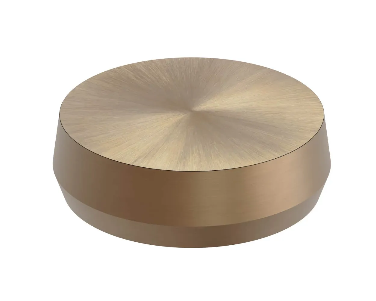 Mensa Gold Large Round Coffee Table