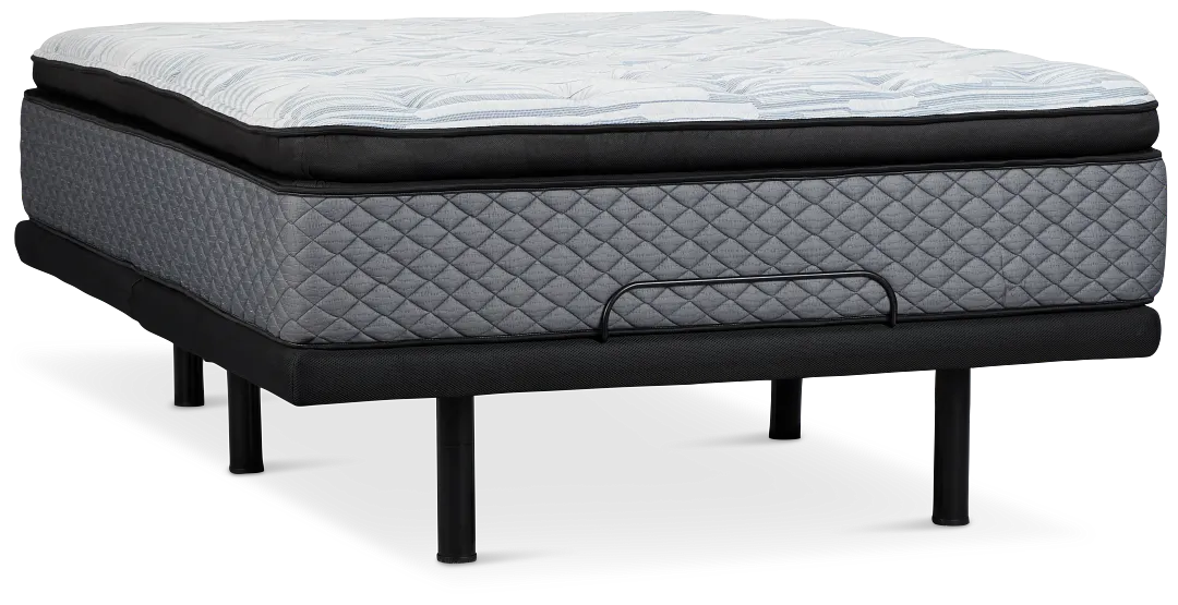 Kevin Charles By Sealy Signature Ultra Plush Elite Adjustable Mattress Set