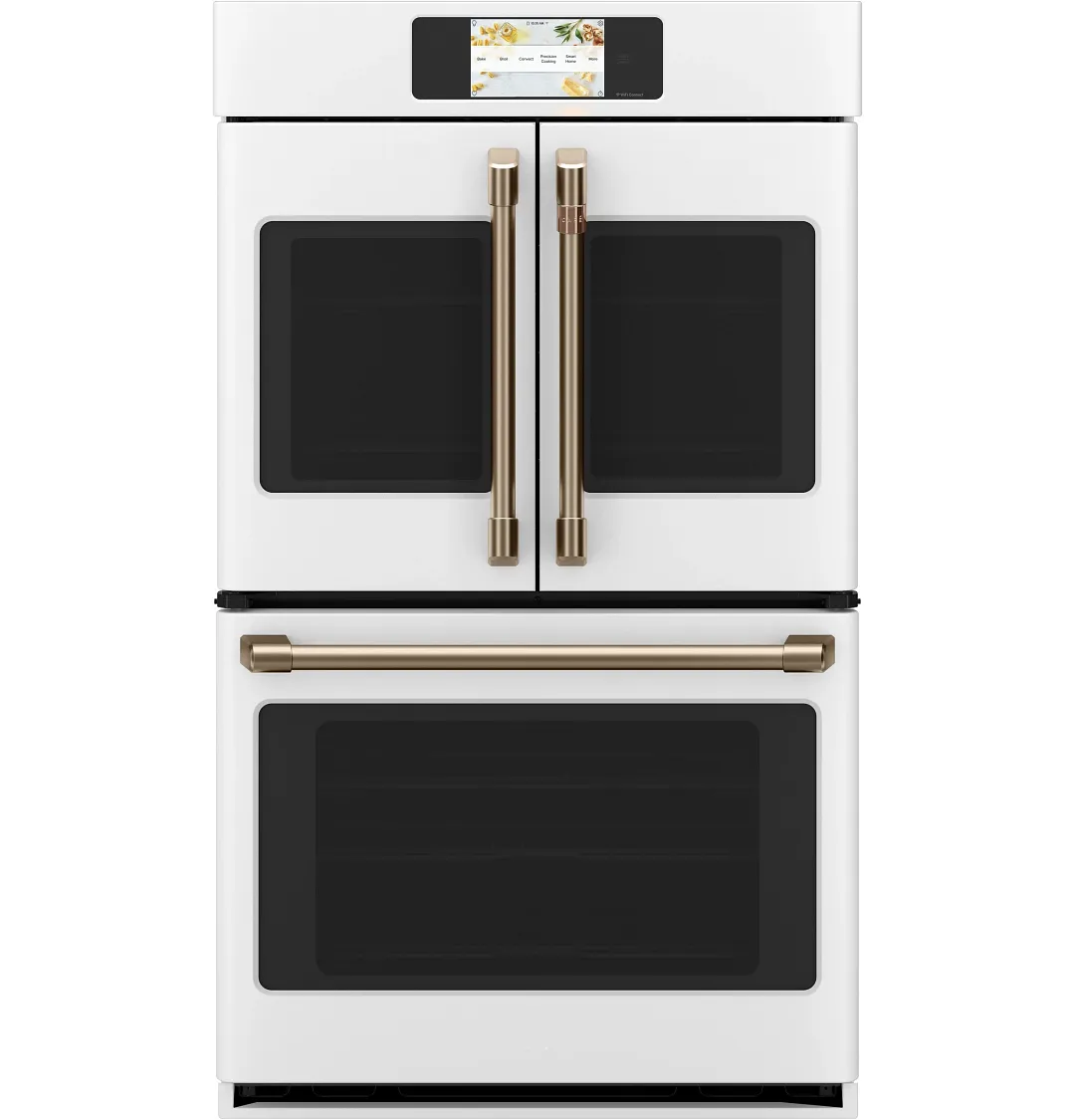 Cafe 90 Series White 30" Double Electric Oven